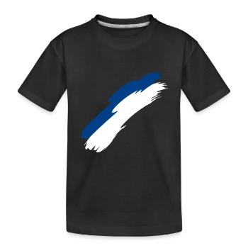 Finlande - T-shirt bio Premium Enfant - noir - Devant
