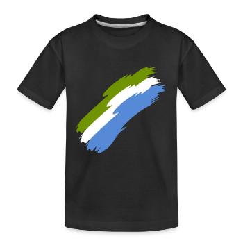 Sierra Leone - T-shirt bio Premium Enfant - noir - Devant