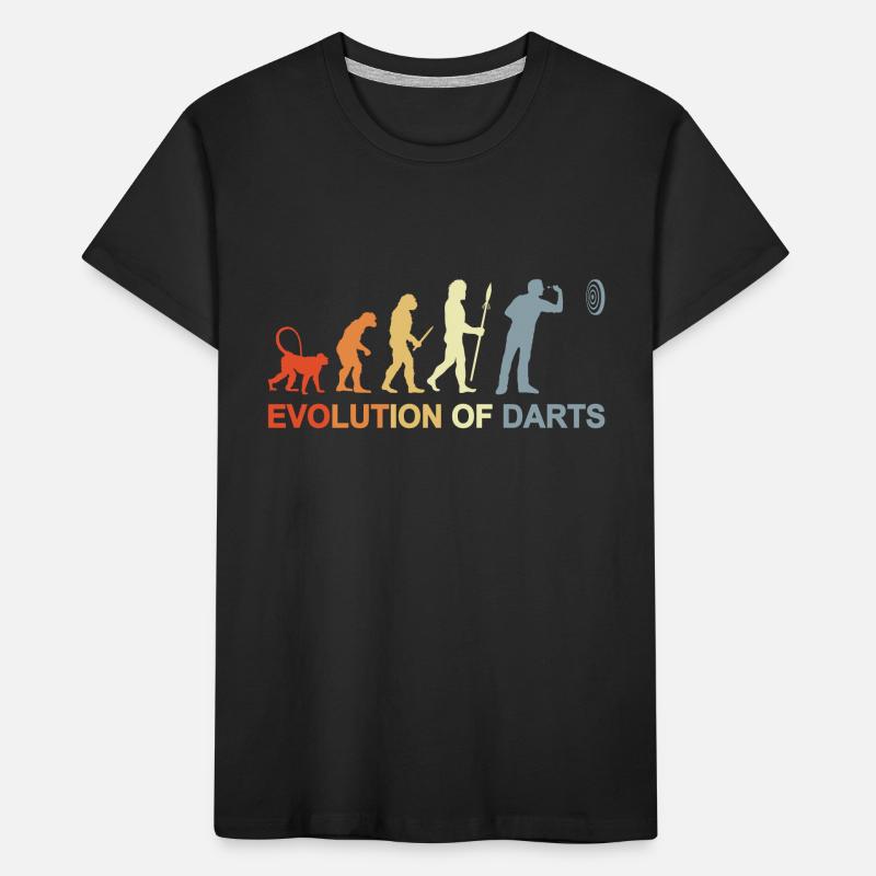 Vintage Dart Evolution Kinder Premium Bio T-Shirt