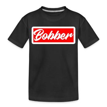 bobber chopper biker autocollant de croisière autocollant - T-shirt bio Premium Enfant - noir - Devant