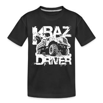Pilote Kraz - T-shirt bio Premium Enfant - noir - Devant