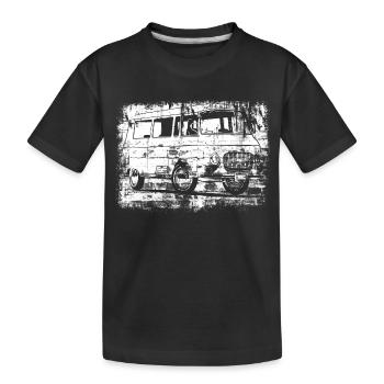 Barkas B1000 Grunge Look - T-shirt bio Premium Enfant - noir - Devant