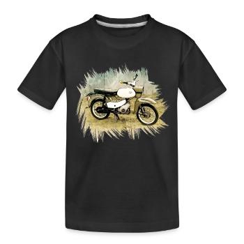 Simson SR 4/4 Hawk - T-shirt bio Premium Enfant - noir - Devant