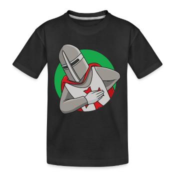 Croisé amical - T-shirt bio Premium Enfant - noir - Devant