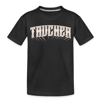 Taucher Tauchen - Kinder Premium Bio T-Shirt - Schwarz - Vorne