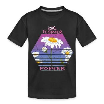Tournesols - T-shirt bio Premium Enfant - noir - Devant