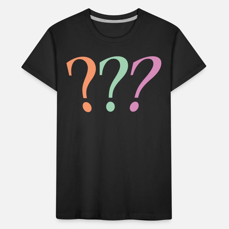 Point d’interrogation T-shirt bio Premium Enfant