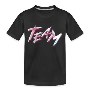 Équipe - T-shirt bio Premium Enfant - noir - Devant