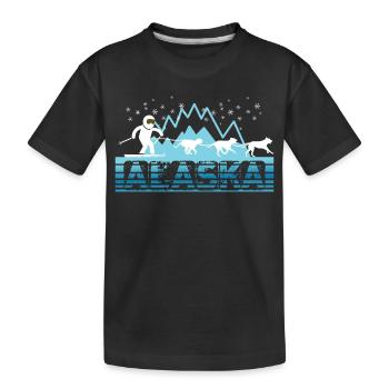 Alaska - T-shirt bio Premium Enfant - noir - Devant