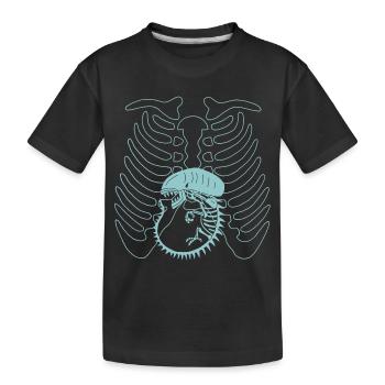 Das Monster in dir - Kinder Premium Bio T-Shirt - Schwarz - Vorne