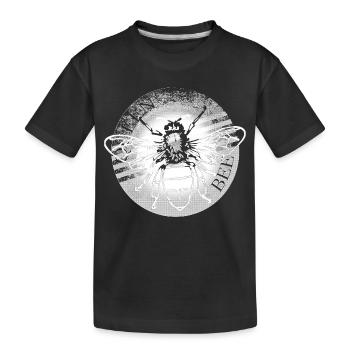 Reine - T-shirt bio Premium Enfant - noir - Devant