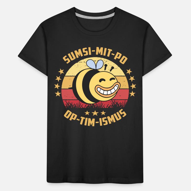 Optimismus oder Sumsi mit Po Kinder Premium Bio T-Shirt