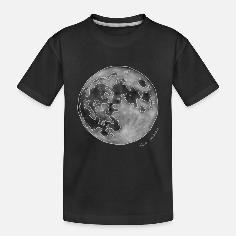 LUNE - T-shirt bio Premium Enfant - noir