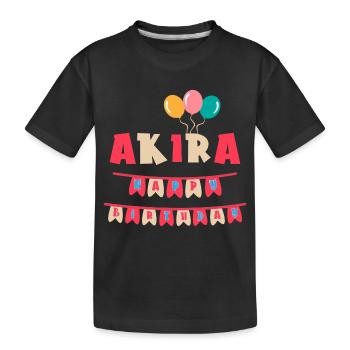 Akira t-shirt joyeux anniversaire joyeux anniversaire - T-shirt bio Premium Enfant - noir - Devant