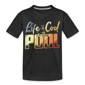 Dicton du sauveteur - T-shirt bio Premium Enfant - noir - Devant