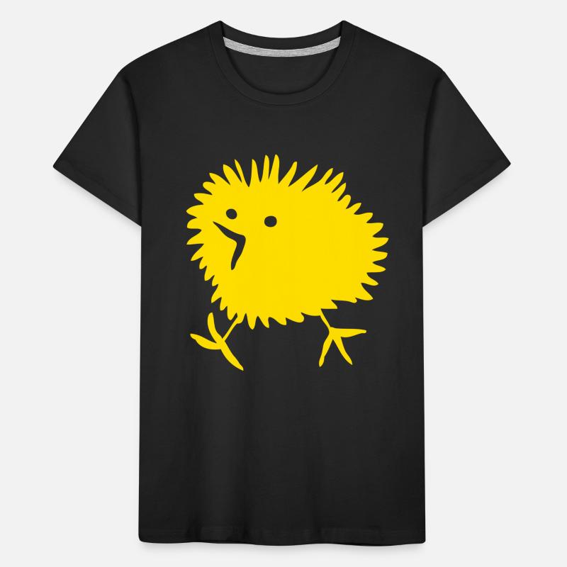 Chick BEEPY Happy Easter Naughty Yellow Comic Cute Kids' Premium Organic T-Shirt