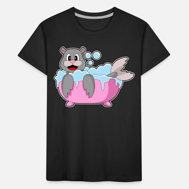 Baignoire scellée T-shirt bio Premium Enfant