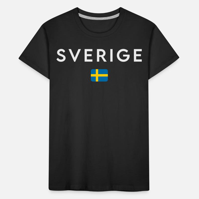 Drapeau de la Suède T-shirt bio Premium Enfant