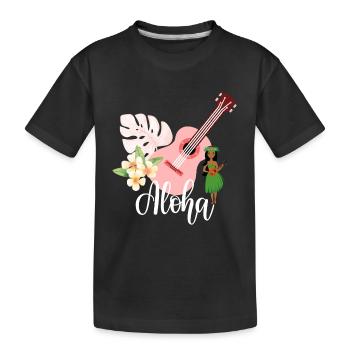 Aloha - T-shirt bio Premium Enfant - noir - Devant