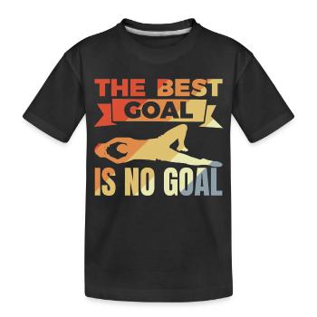 Gardien de but - T-shirt bio Premium Enfant - noir - Devant