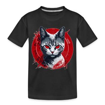 Chasseurs dans les ténèbres - T-shirt bio Premium Enfant - noir - Devant