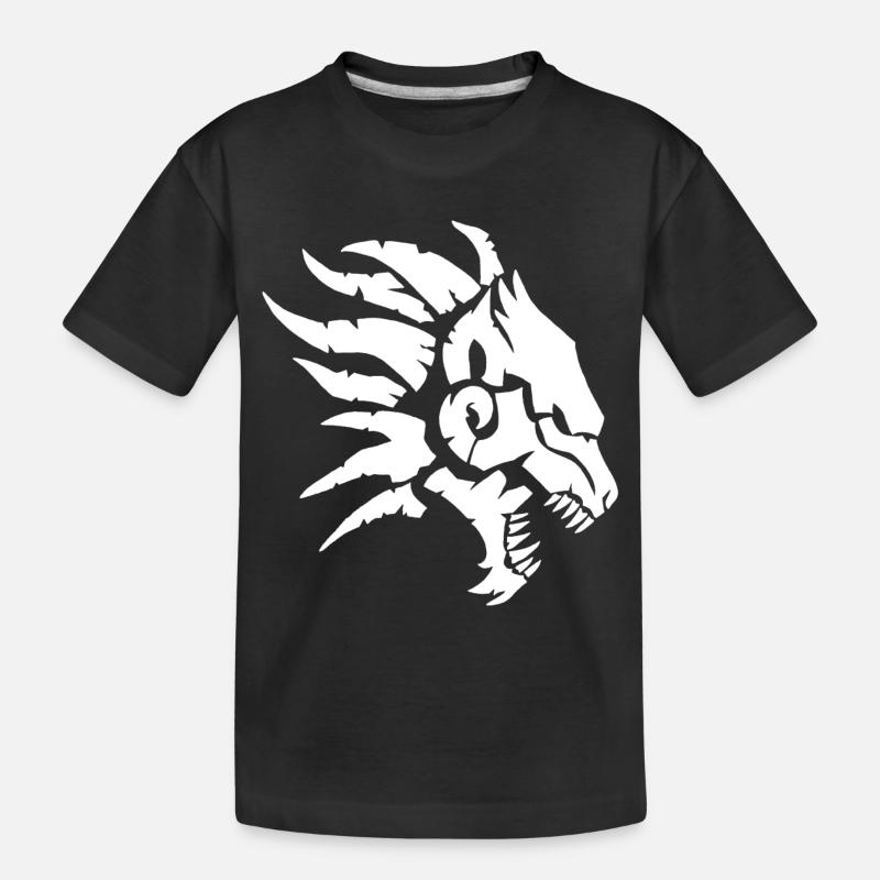 La bête infernale (blanc) - T-shirt bio Premium Enfant - noir