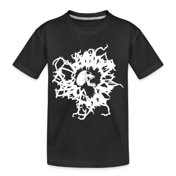 Phantom energy - Kids' Premium Organic T-Shirt - black - Front