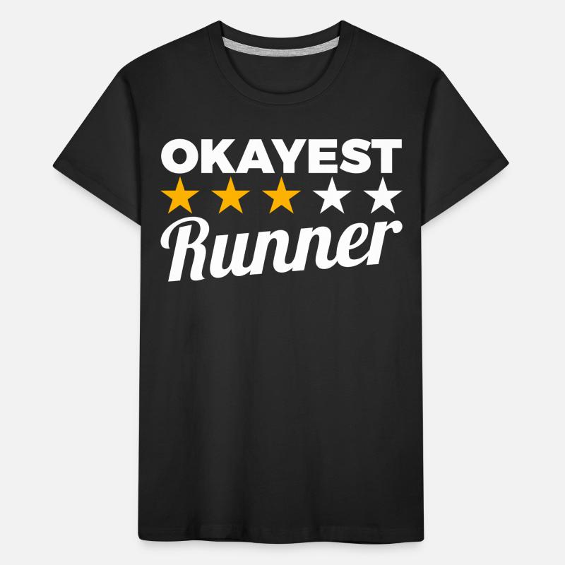 Average Runner Kids' Premium Organic T-Shirt