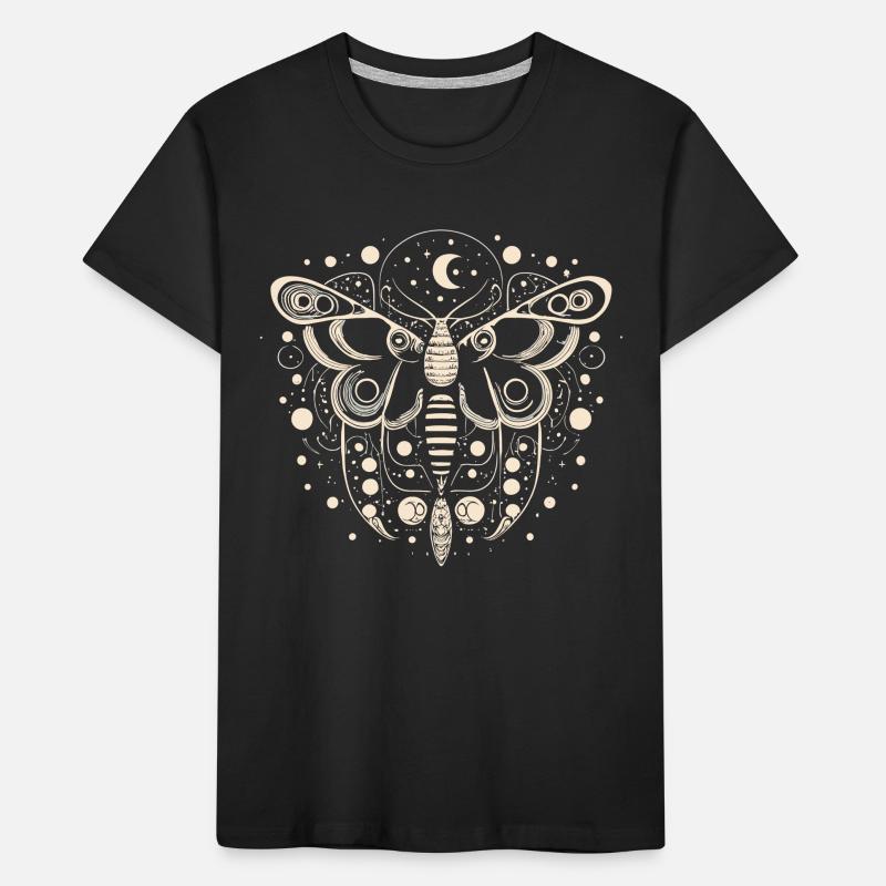 Celestial Moth Kids' Premium Organic T-Shirt