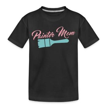 Peintre Vernisher - T-shirt bio Premium Enfant - noir - Devant