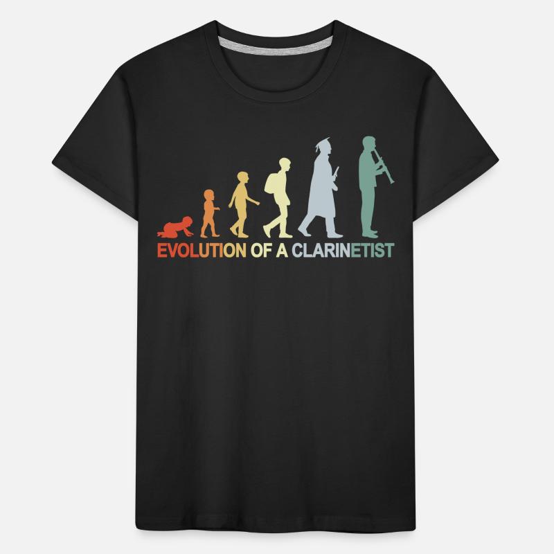 Clarinet Evolution Kids' Premium Organic T-Shirt