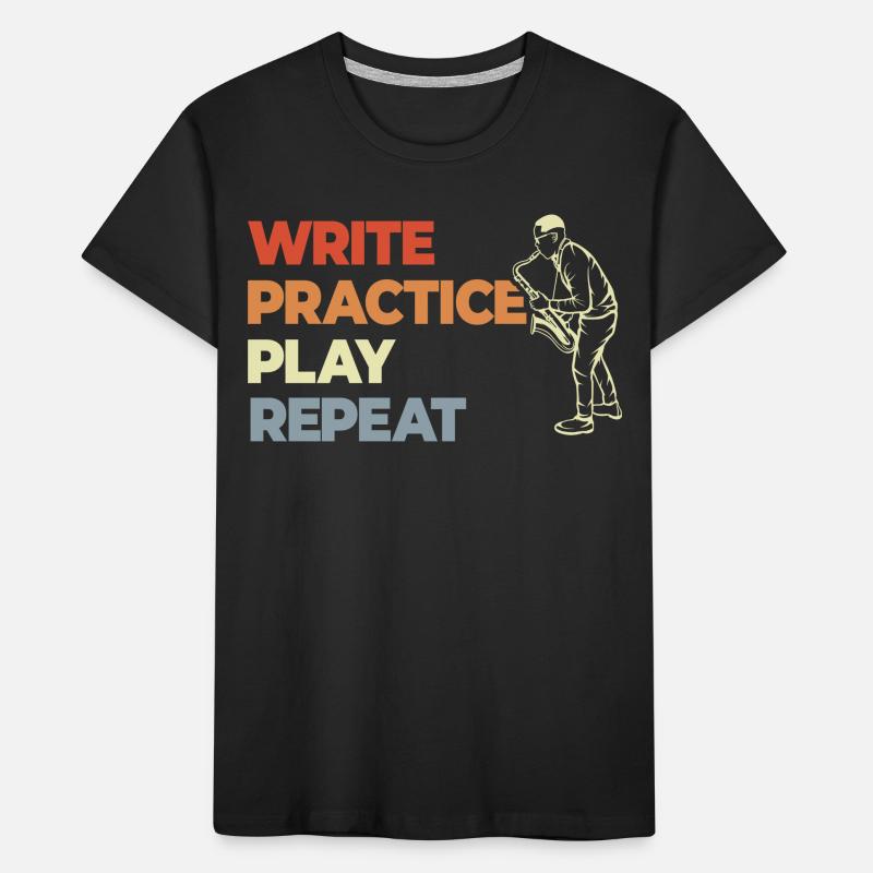 Write Practice Play Repeat Kinder Premium Bio T-Shirt
