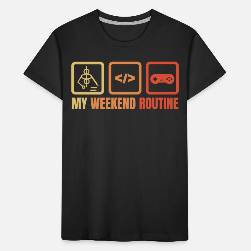 Game Dev Wochenende Kinder Premium Bio T-Shirt