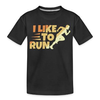 Bishop's Spell - Kids' Premium Organic T-Shirt - black - Front