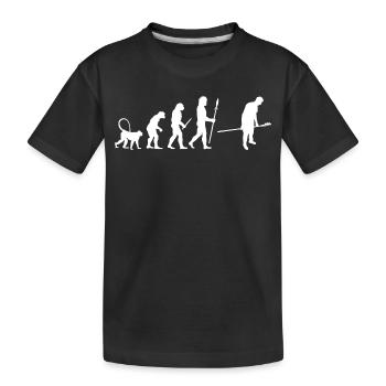 Développement de la boulangerie - T-shirt bio Premium Enfant - noir - Devant