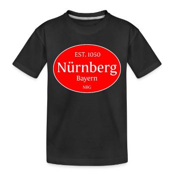 Nuremberg, Allemagne - T-shirt bio Premium Enfant - noir - Devant
