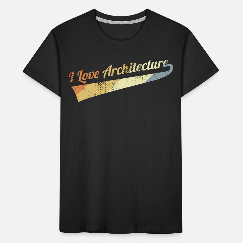 J’aime l’architecture T-shirt bio Premium Enfant