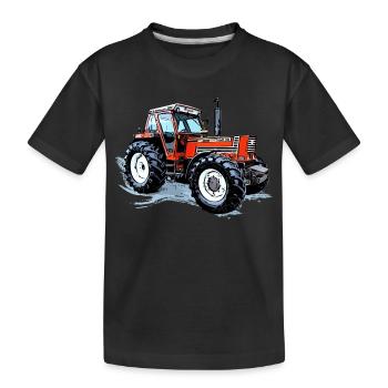 Tracteur Turbo DT 160 90 - T-shirt bio Premium Enfant - noir - Devant