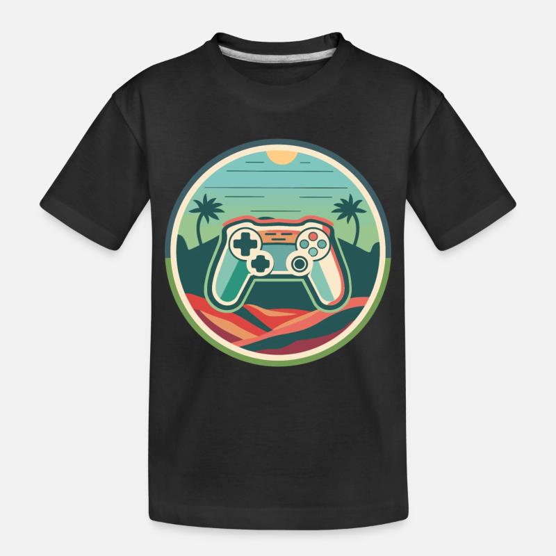 Jeu - T-shirt bio Premium Enfant - noir