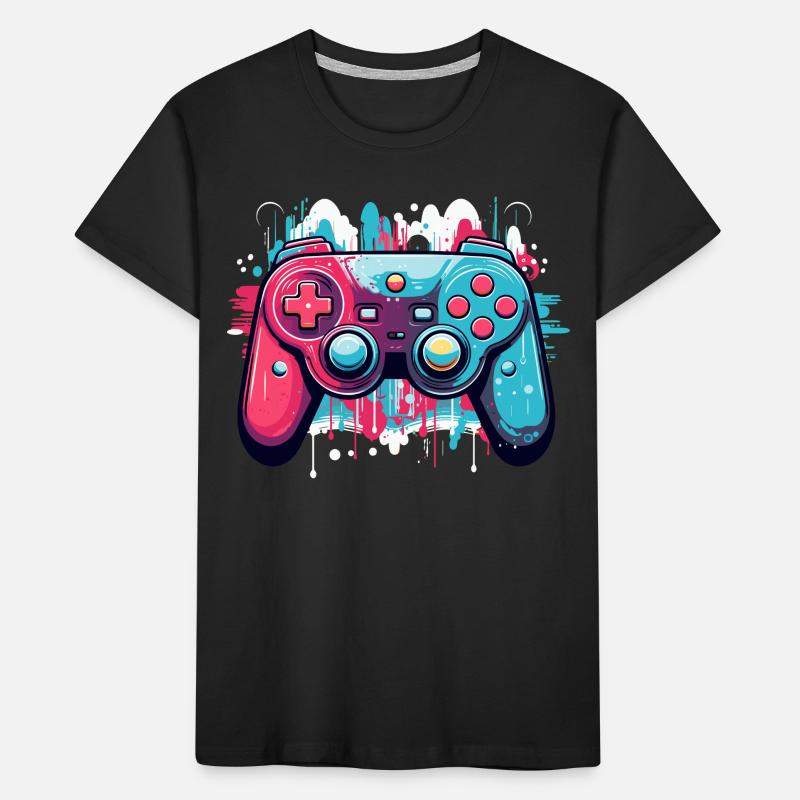 Game Controllers Kids' Premium Organic T-Shirt