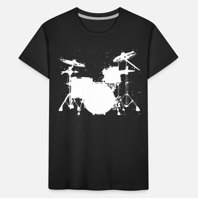 Trapset Drawing Kids' Premium Organic T-Shirt