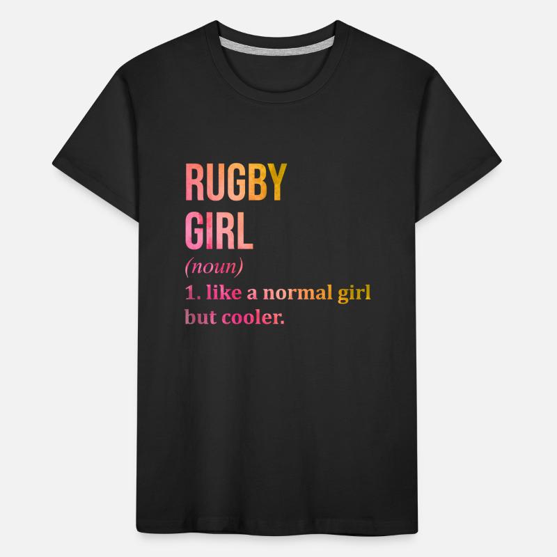Rugby Kids' Premium Organic T-Shirt