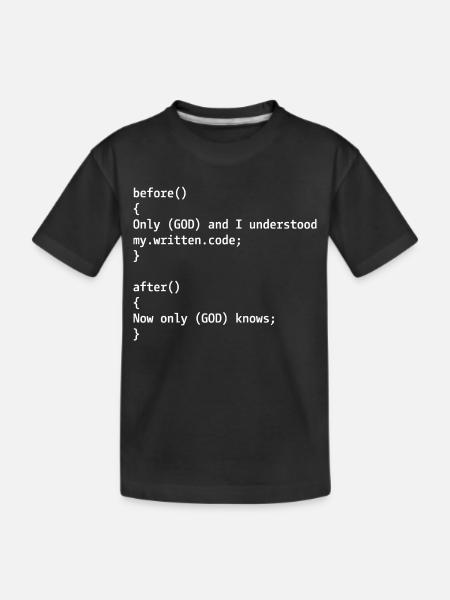 Blague du programmeur - T-shirt bio Premium Enfant - noir