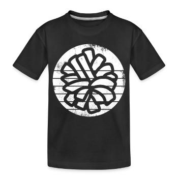 Pompons pom-pom girl - T-shirt bio Premium Enfant - noir - Devant