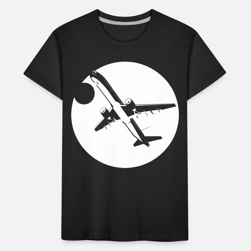 Aviator Drawing Kids' Premium Organic T-Shirt