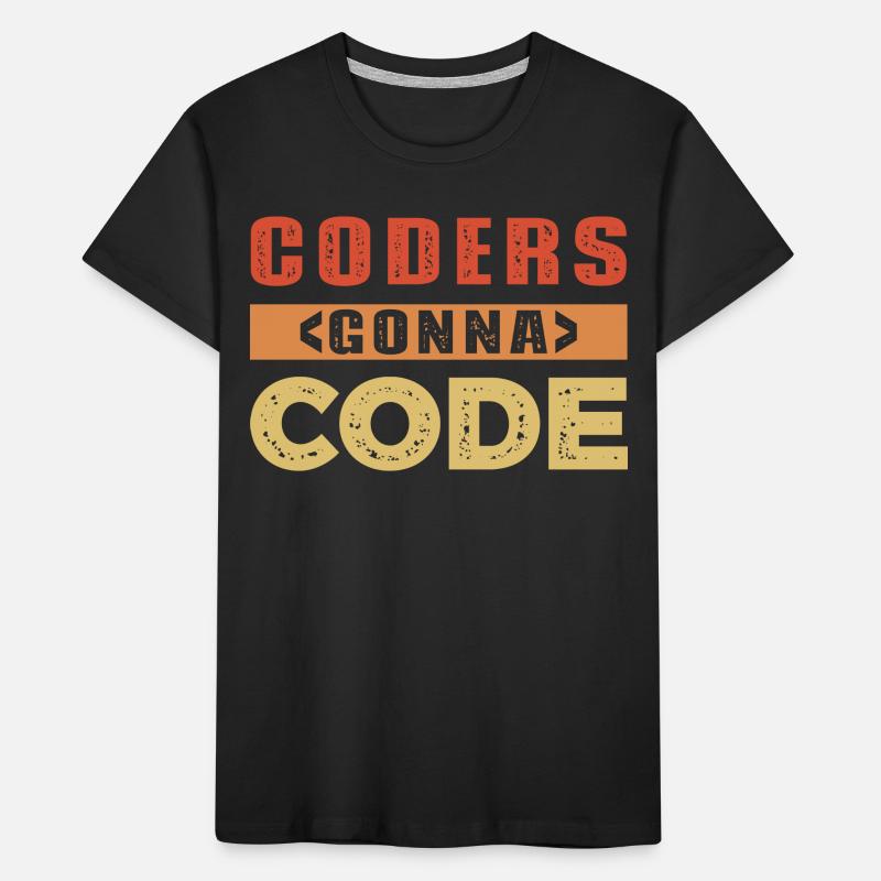 Developer Saying Kids' Premium Organic T-Shirt