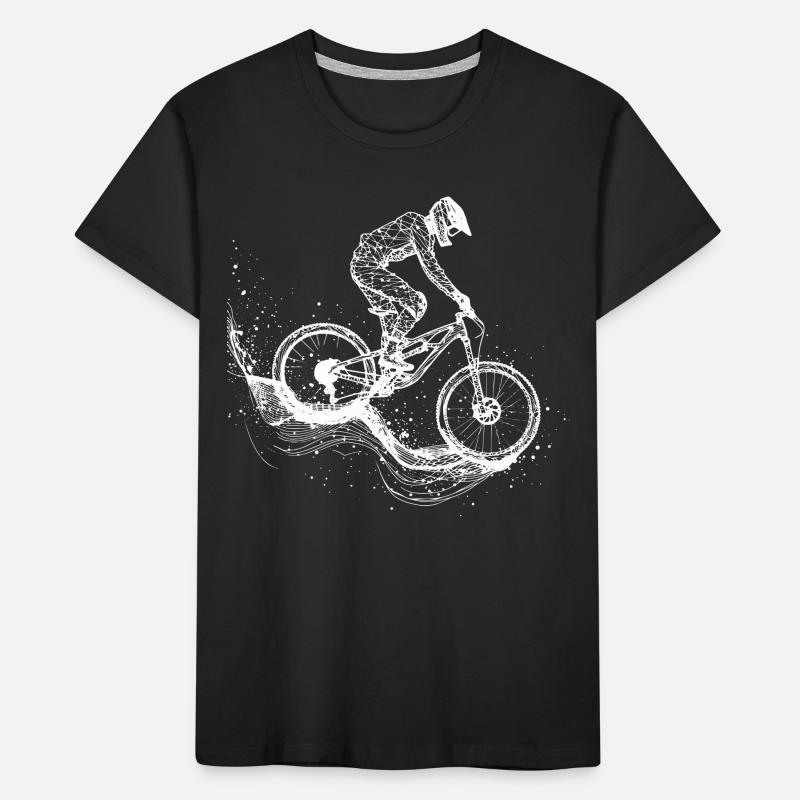 Dessin VTT T-shirt bio Premium Enfant