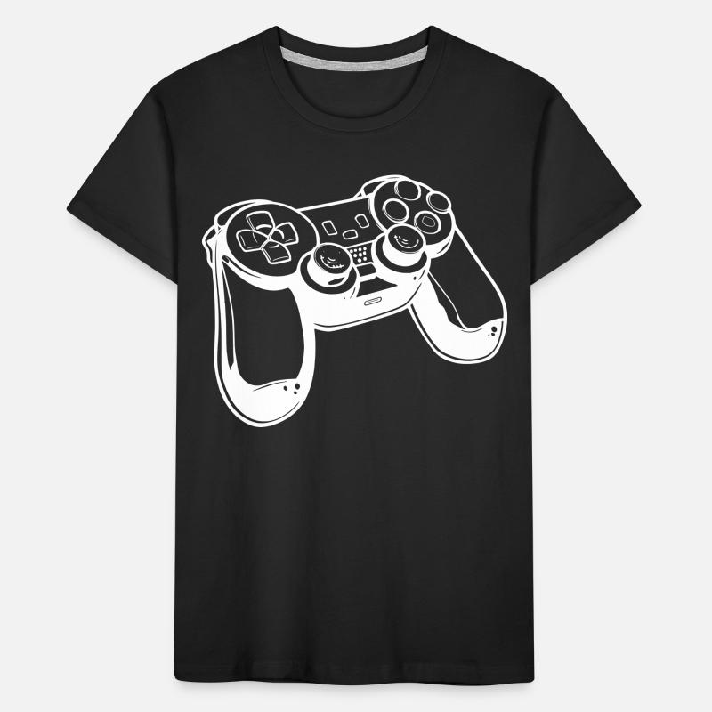 Game Controller Sketch Kids' Premium Organic T-Shirt