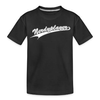 NERDY pour toujours - Nerdyplayer - T-shirt bio Premium Enfant - noir - Devant
