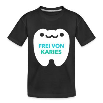 SANS CARIE DENTAIRE - T-shirt bio Premium Enfant - noir - Devant